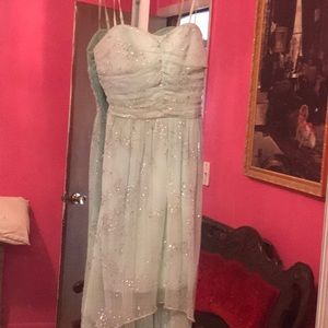 Light mint green dress